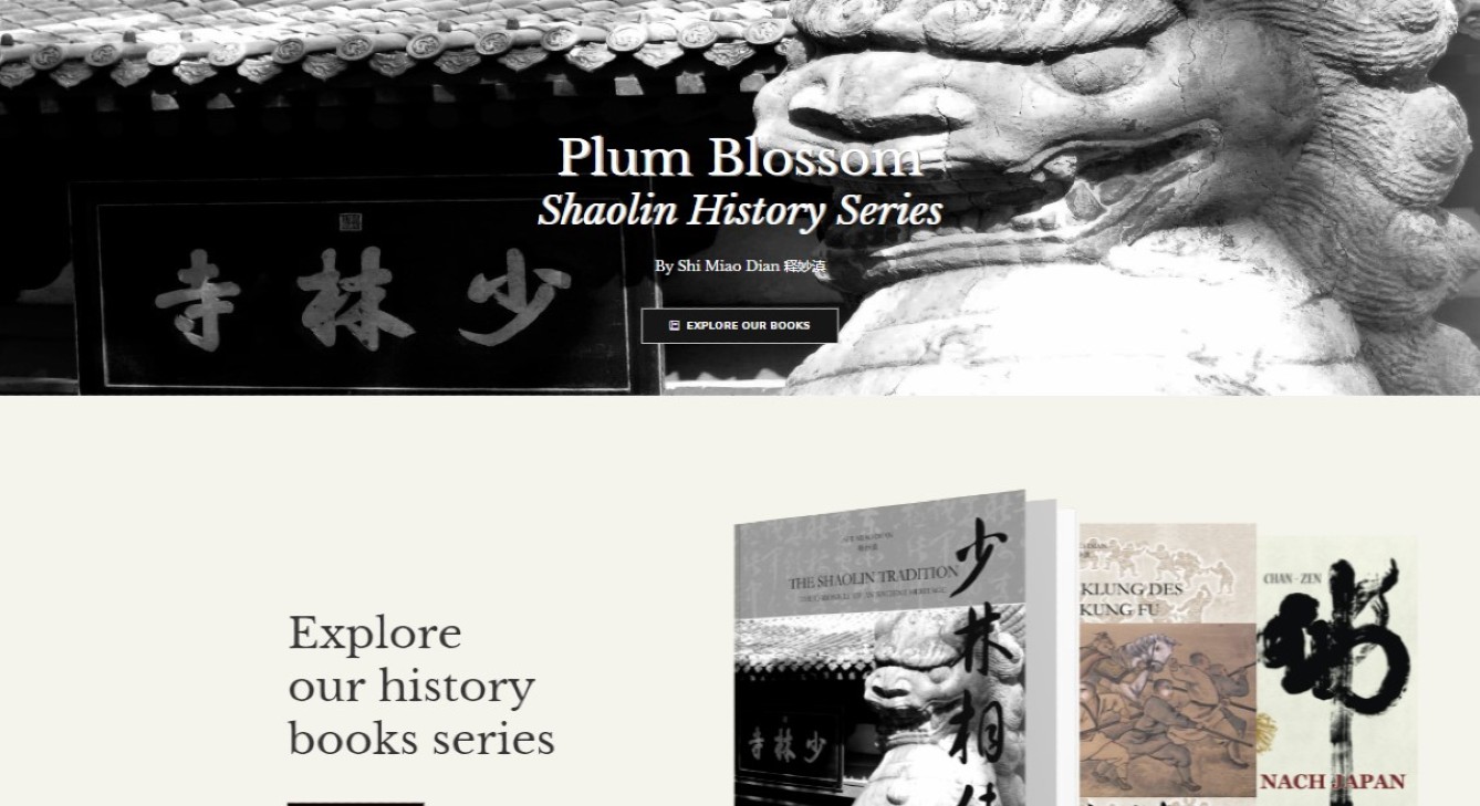 Plum Blossom Shaolin Books